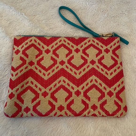 Vera Bradley Straw Beach Wristlet Clutch NWOT - Picture 2 of 8